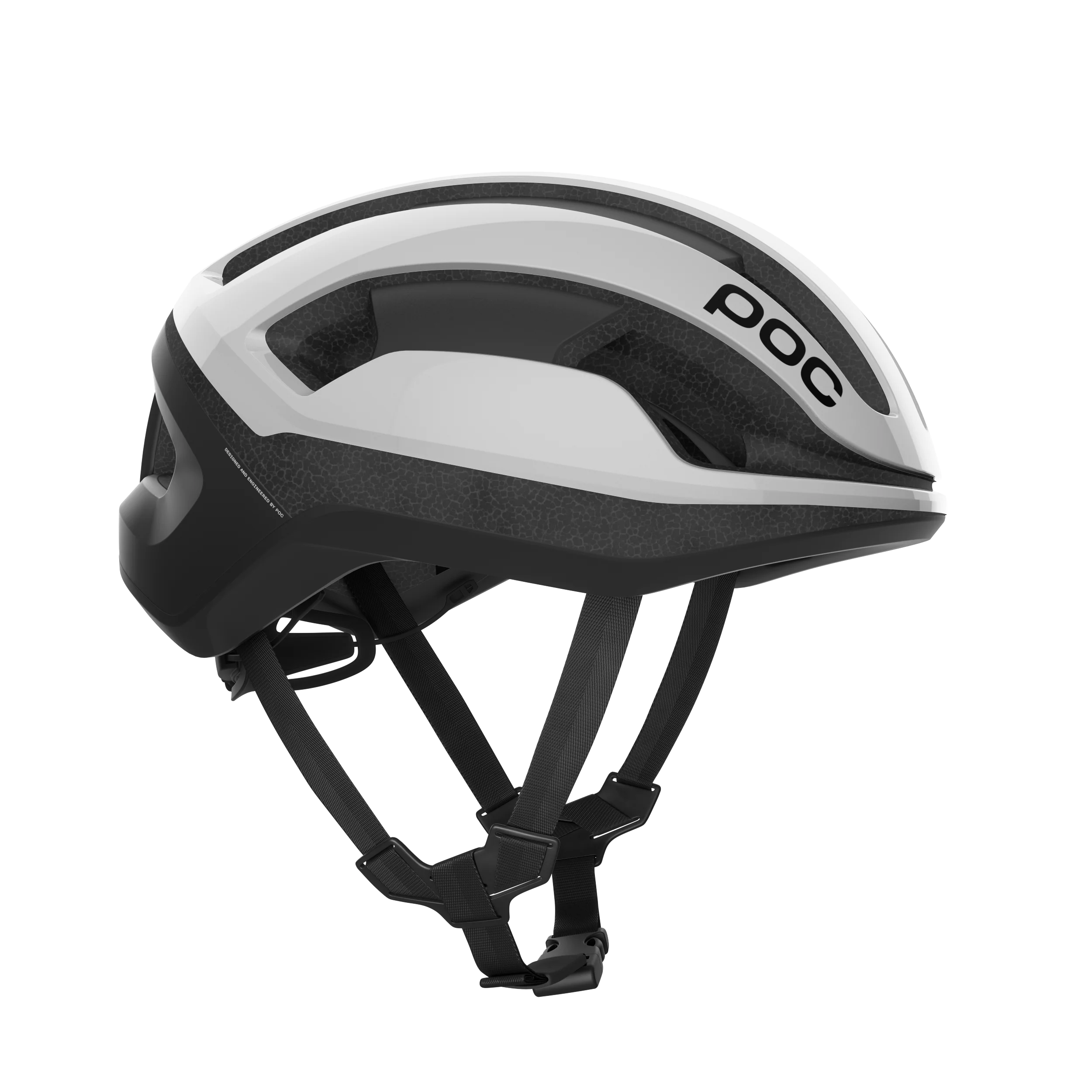 Casque Route POC OMNE LITE Blanc/Noir Matt - Image 3