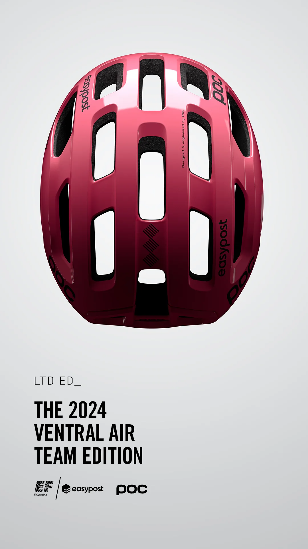 Casque Route POC VENTRAL AIR MIPS EF Race Team LIMITED Rose - Image 6