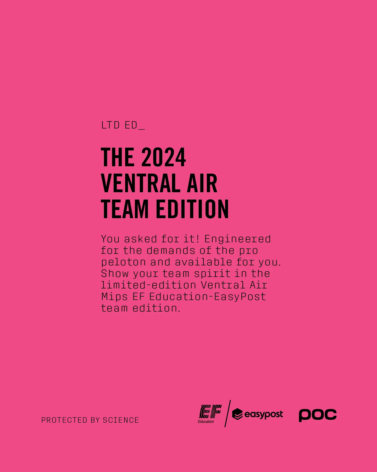 Casque Route POC VENTRAL AIR MIPS EF Race Team LIMITED Rose - Image 9