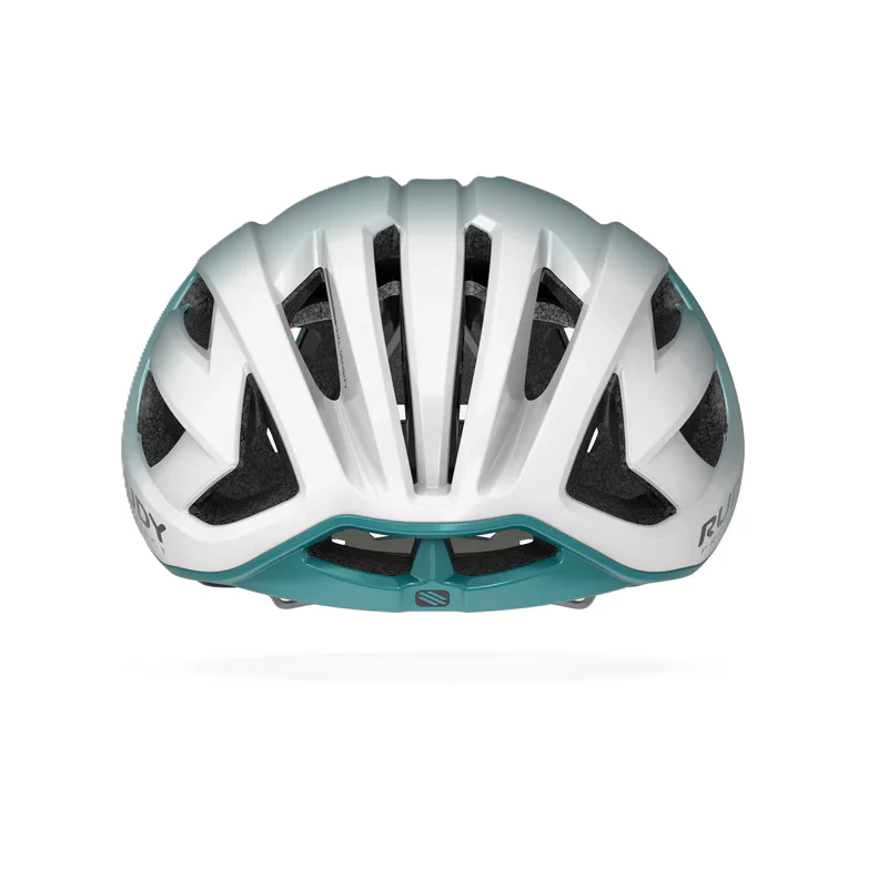 Casque Route RUDY PROJECT EGOS Emerauld/Blanc - Image 2
