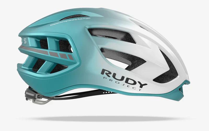 Casque Route RUDY PROJECT EGOS Emerauld/Blanc - Image 3
