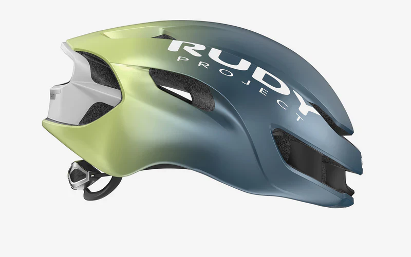 Casque Route RUDY PROJECT NYTRON Bleu/Vert Matt - Image 3