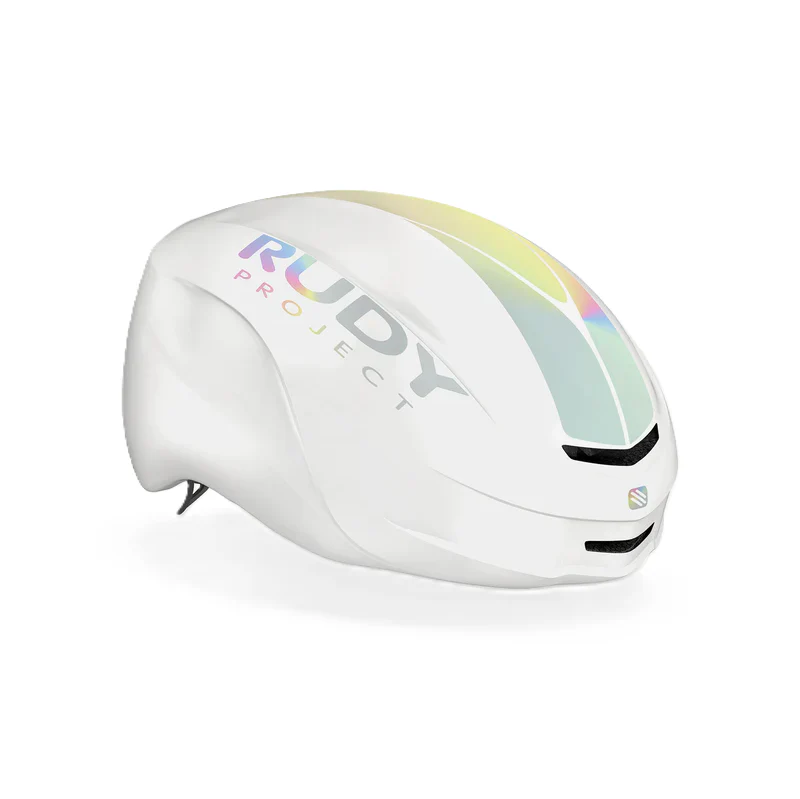 Casque Route RUDY PROJECT NYTRON PRO Blanc Iridescent Matt