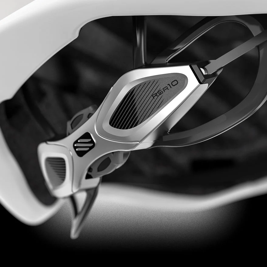 Casque Route RUDY PROJECT NYTRON PRO Blanc Iridescent Matt - Image 7