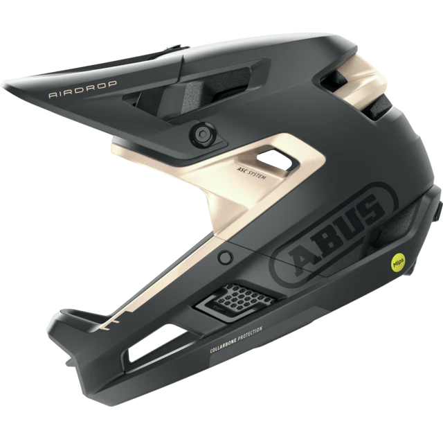 Casque VTT ABUS AIRDROP MIPS Noir/Or