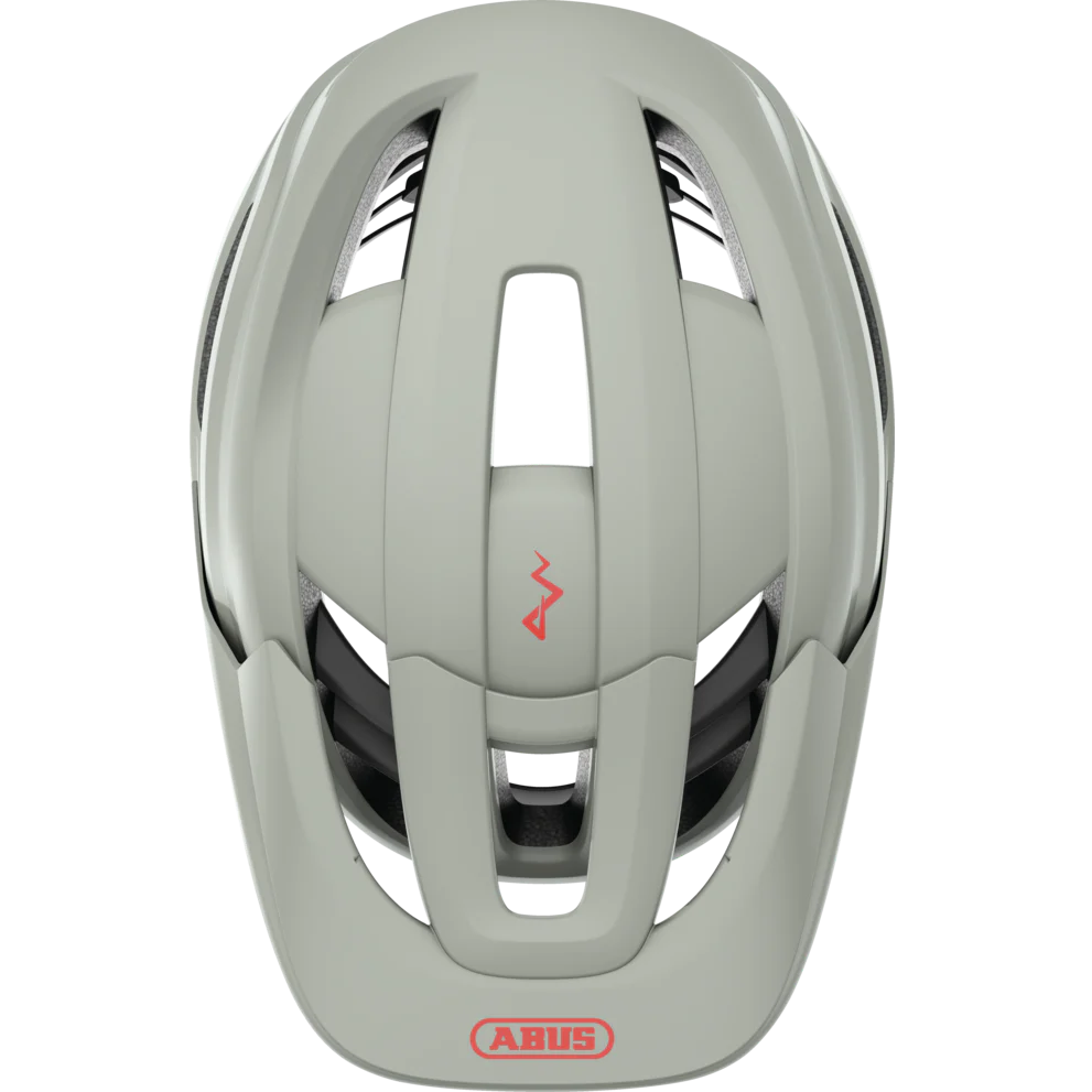 Casque VTT ABUS CLIFFHANGER Chalk Gris - Image 4