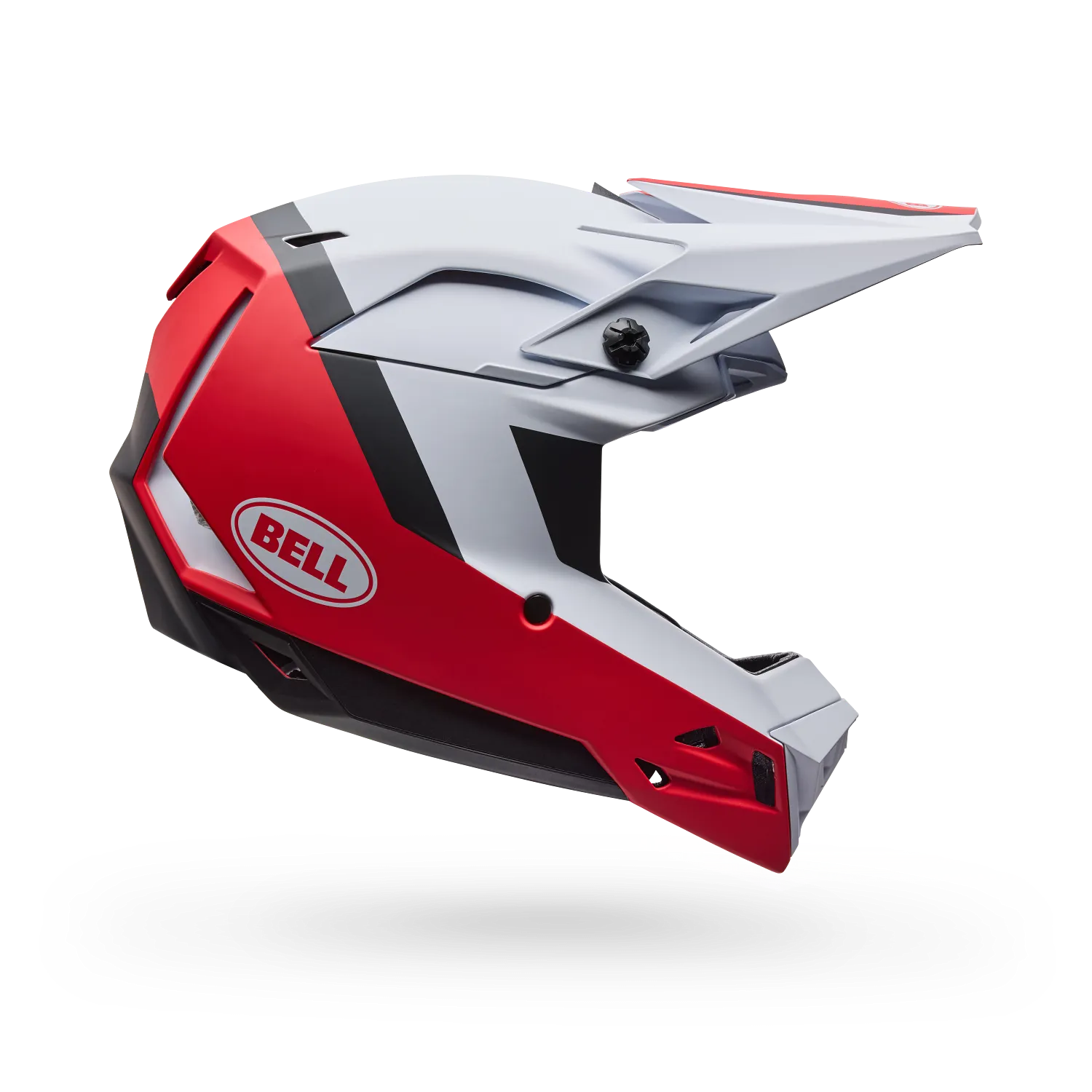 Casque VTT BELL FULL-10 MIPS LEVEL SET Blanc/Rouge