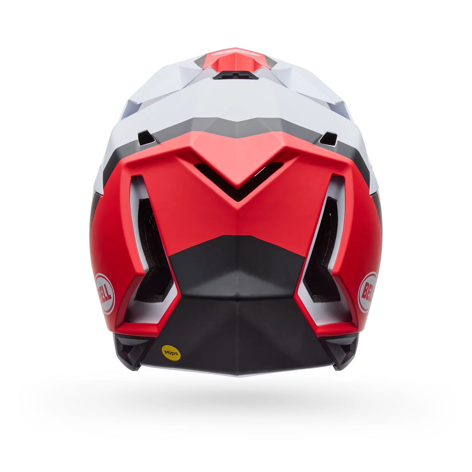 Casque VTT BELL FULL-10 MIPS LEVEL SET Blanc/Rouge - Image 4