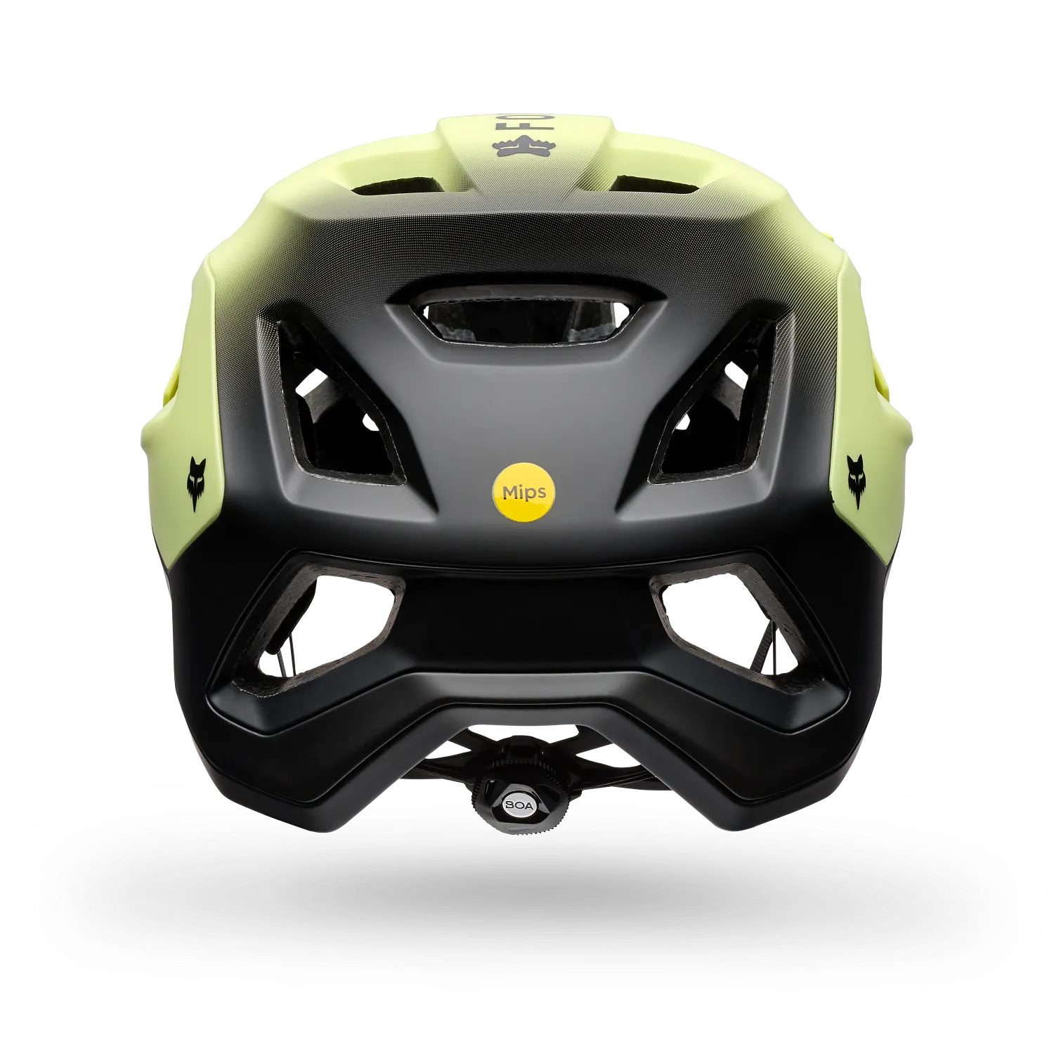 Casque VTT FOX SPEEDFRAME PRO MIPS BACKFADE Lime - Image 4