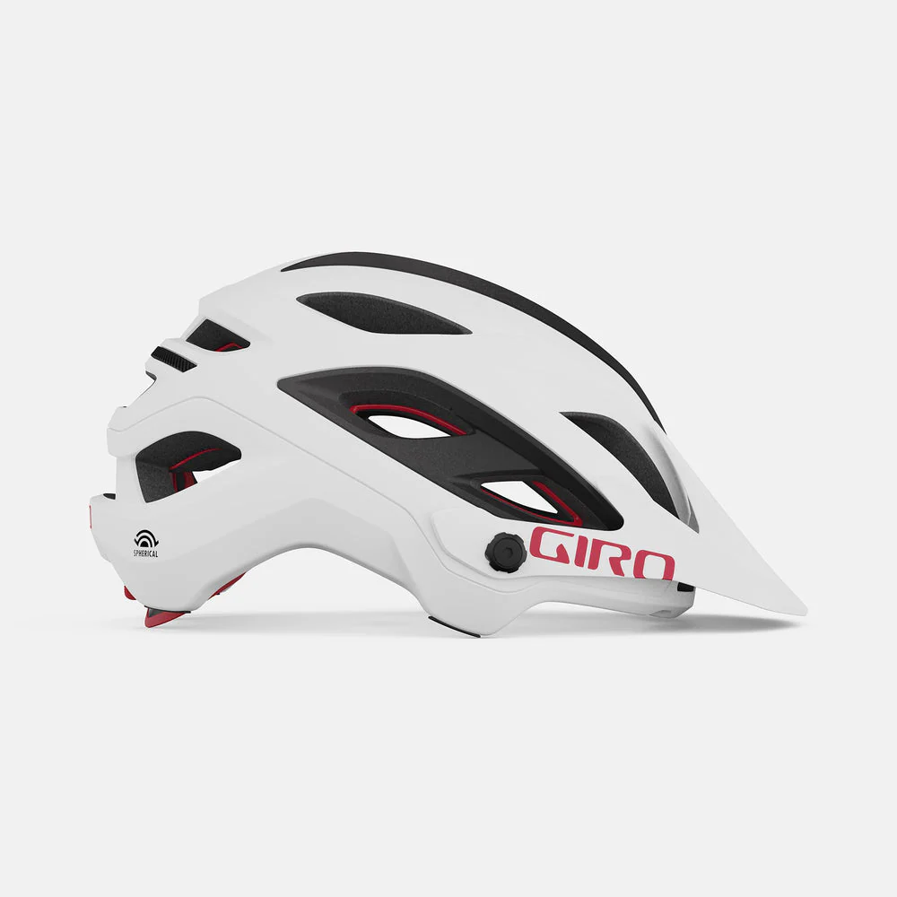 Casque VTT GIRO MERIT SPHERICAL Blanc/Noir mat - Image 2