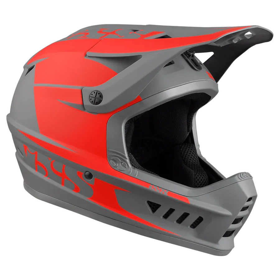 Casque VTT IXS XACT EVO Rouge/Gris - Image 3
