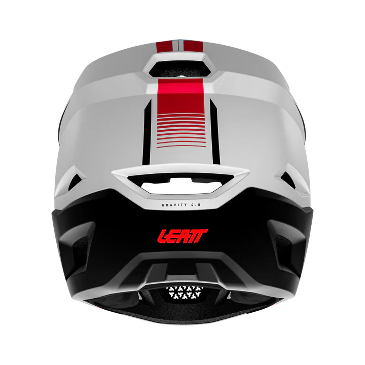 Casque VTT LEATT MTB GRAVITY 4.0 Noir/Blanc - Image 4
