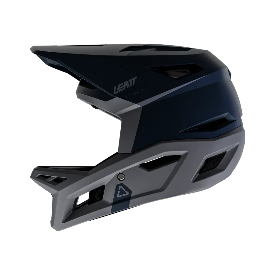 Casque VTT LEATT MTB GRAVITY 4.0 Stealth Noir/Gris