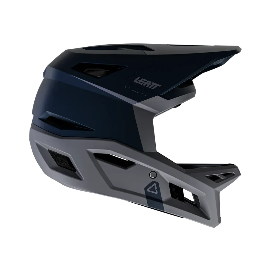 Casque VTT LEATT MTB GRAVITY 4.0 Stealth Noir/Gris - Image 3