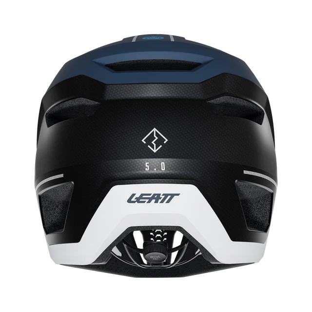 Casque VTT LEATT MTB GRAVITY 5.0 Bleu/Blanc - Image 4