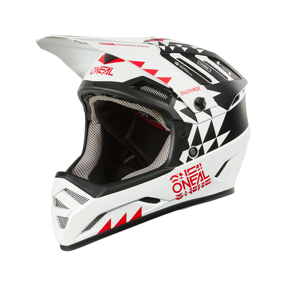 Casque VTT O'NEAL BACKFLIP KNOX Blanc/Noir
