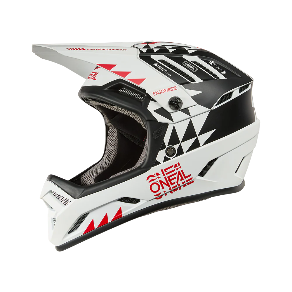 Casque VTT O'NEAL BACKFLIP KNOX Blanc/Noir - Image 2