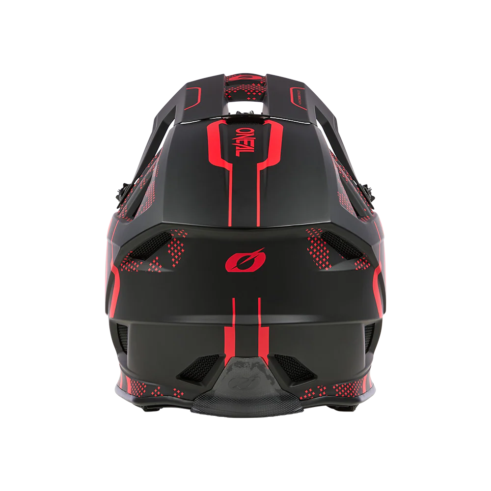Casque VTT O'NEAL BLADE POLYACRYLITE STRIKE Noir/Rouge - Image 7