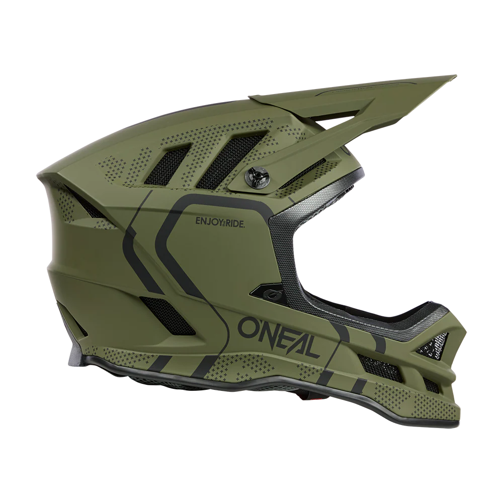 Casque VTT O'NEAL BLADE POLYACRYLITE STRIKE Vert/Noir - Image 2