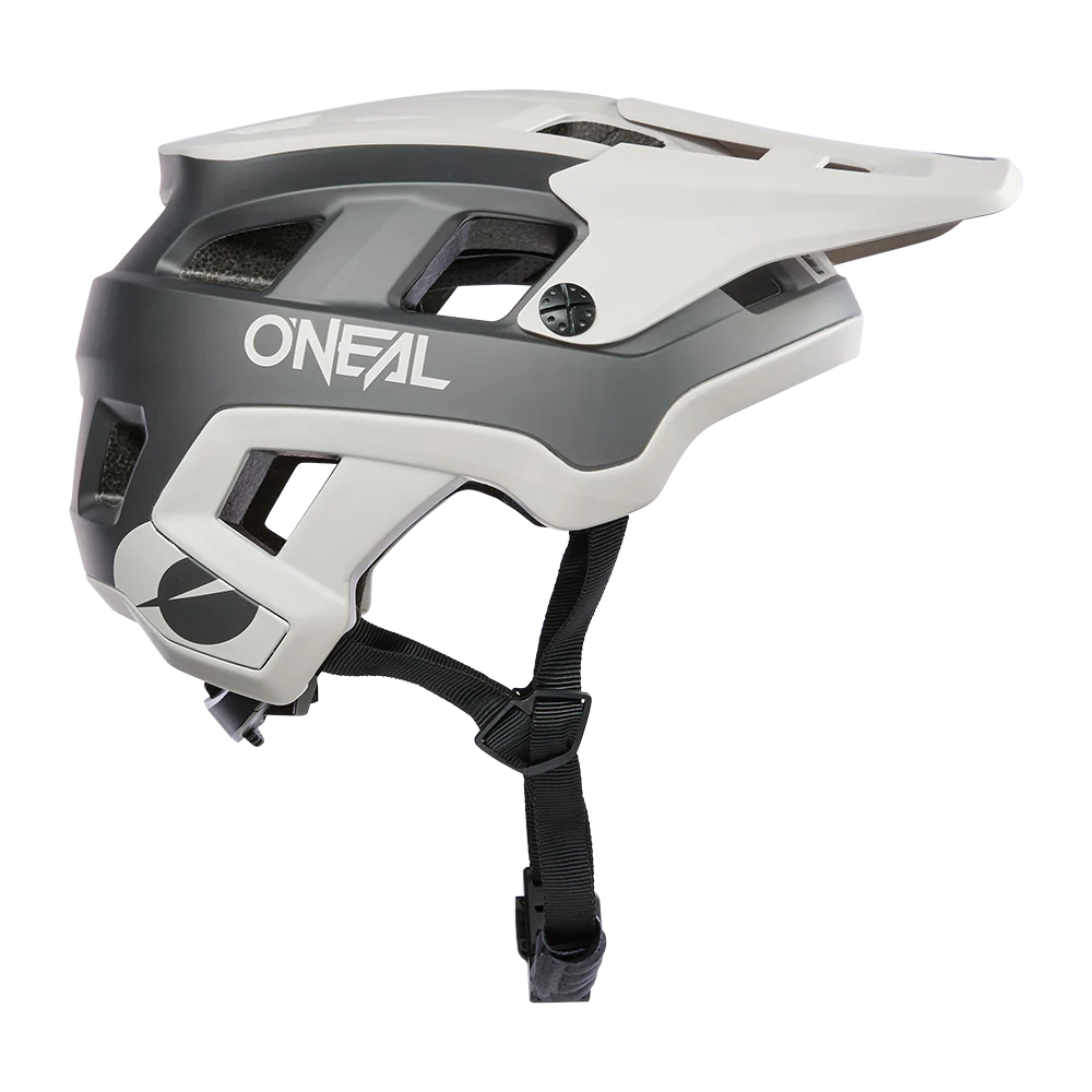 Casque VTT O'NEAL DEFENDER SOLID Gris/Blanc - Image 2