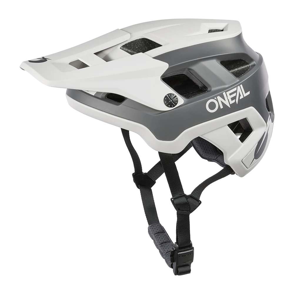Casque VTT O'NEAL DEFENDER SOLID Gris/Blanc - Image 4
