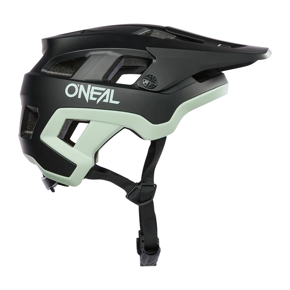 Casque VTT O'NEAL DEFENDER SOLID Noir/Vert - Image 2