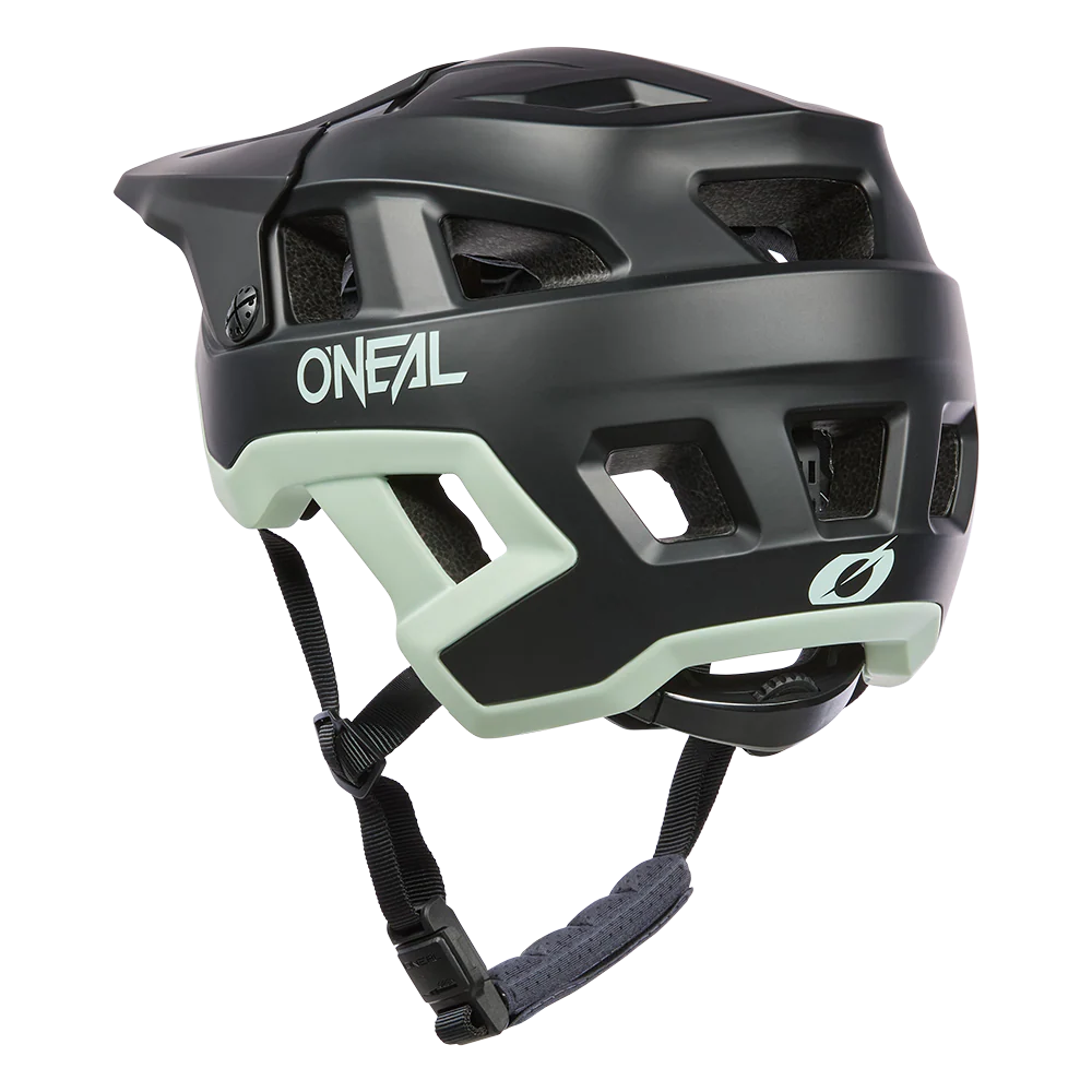 Casque VTT O'NEAL DEFENDER SOLID Noir/Vert - Image 5