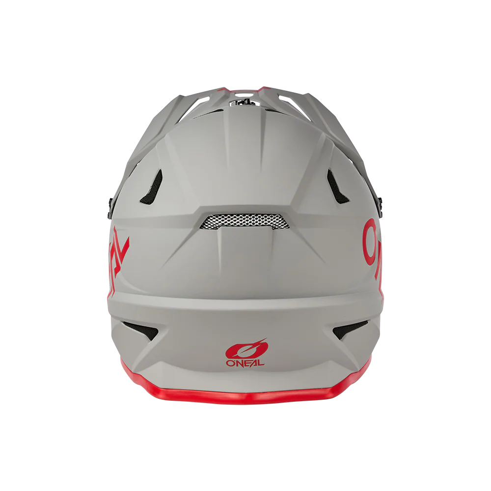 Casque VTT O'NEAL SONUS SOLID Gris/Rouge - Image 6