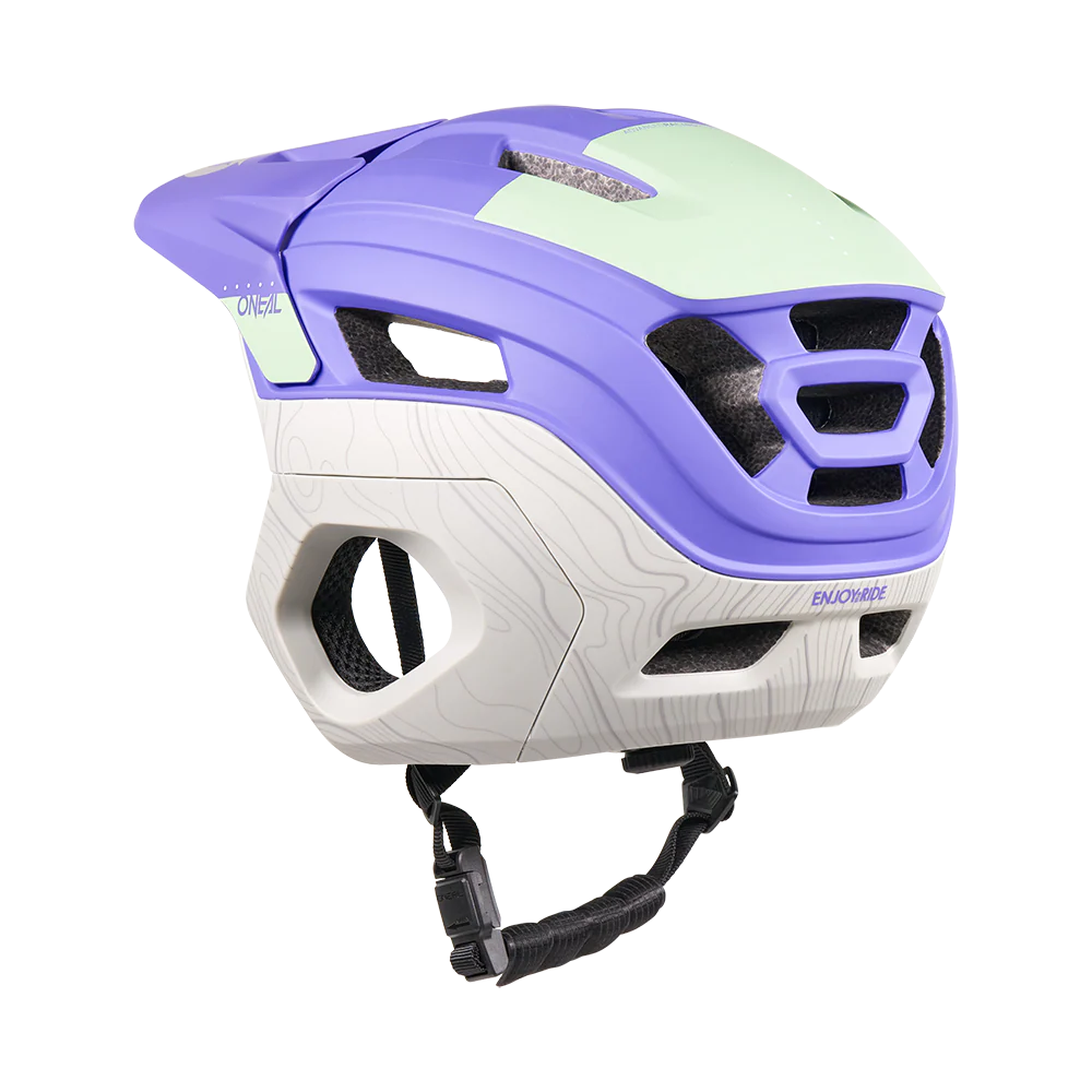Casque VTT O'NEAL TRAPPER EVO TOPO Violet - Image 2