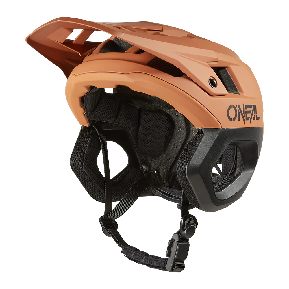 Casque VTT O'NEAL TRAPPER Marron/Noir - Image 3