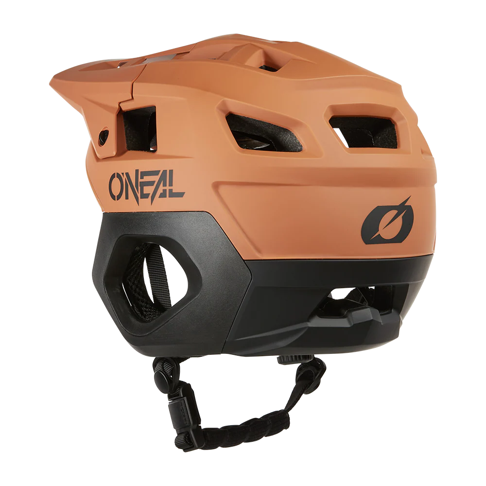 Casque VTT O'NEAL TRAPPER Marron/Noir - Image 5