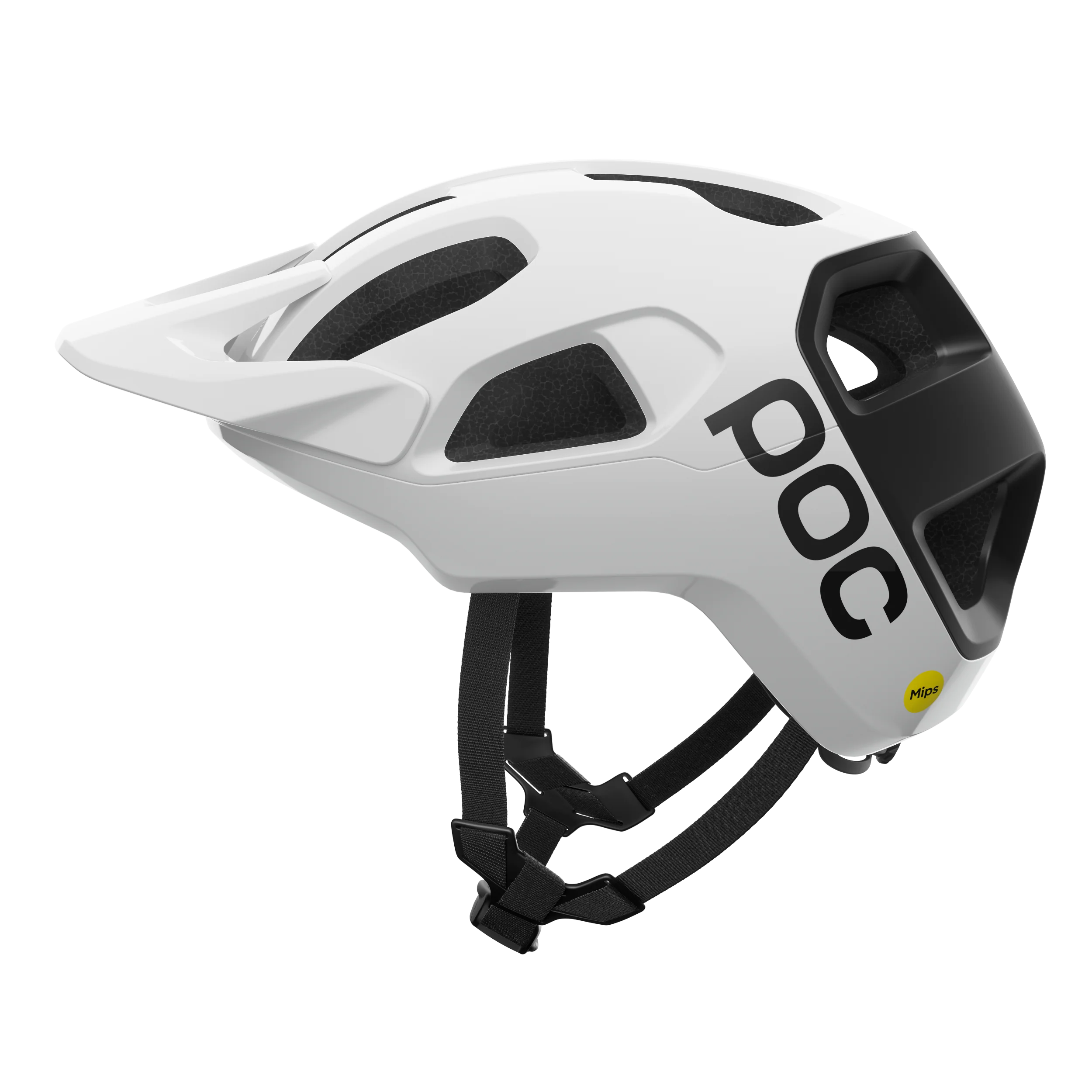 Casque VTT POC CULARIS Blanc/Noir Matt Logo