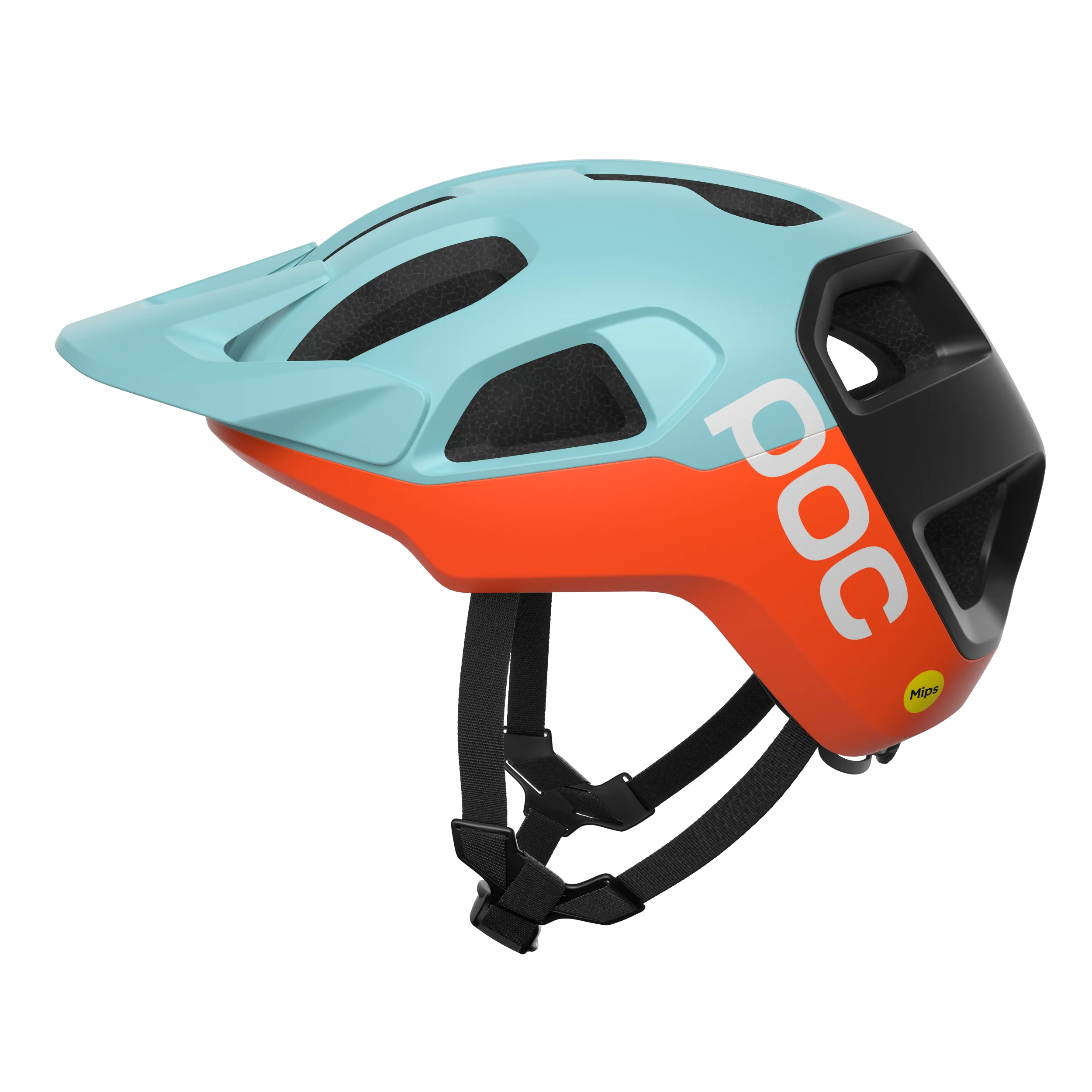 Casque VTT POC CULARIS Bleu/Orange Matt