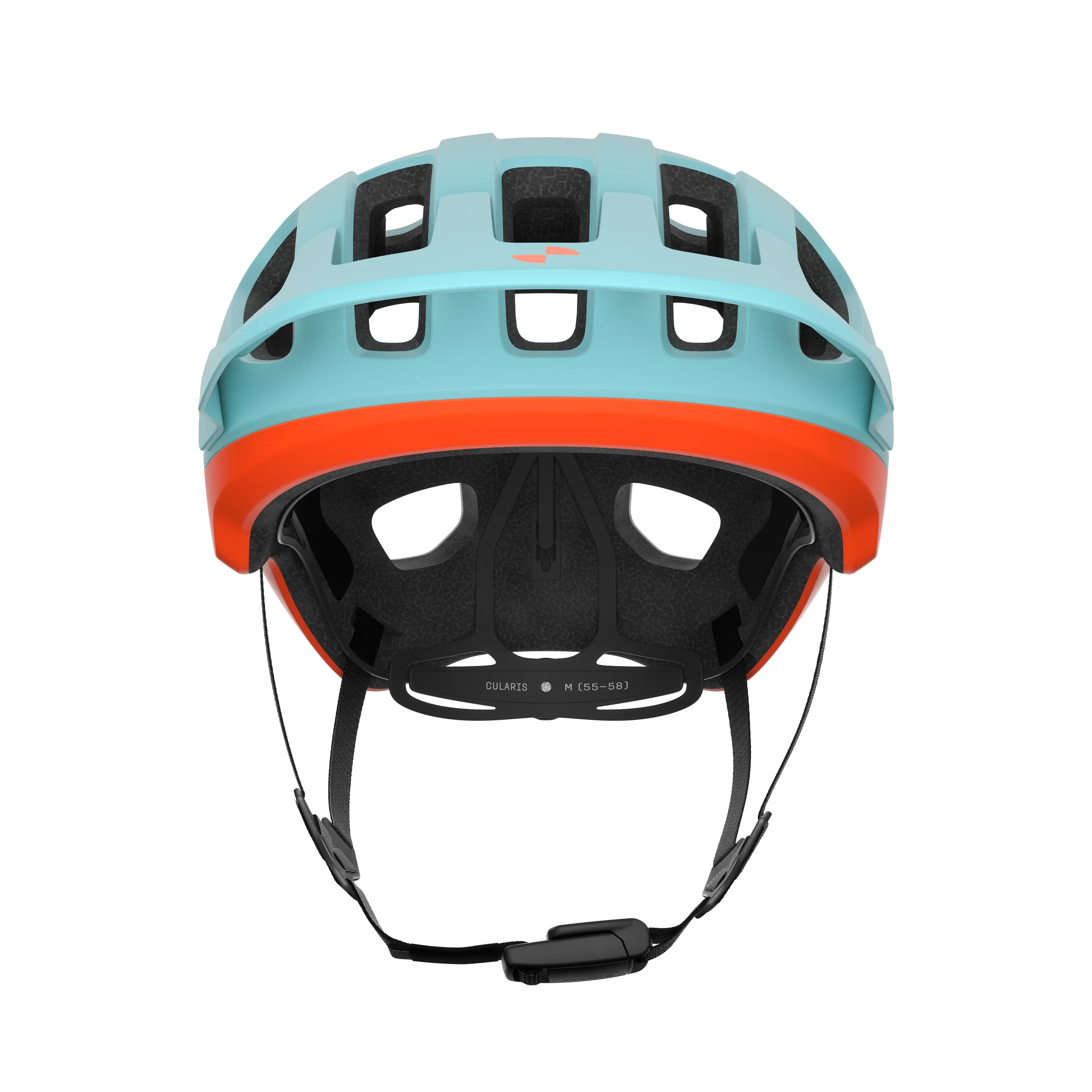 Casque VTT POC CULARIS Bleu/Orange Matt - Image 2
