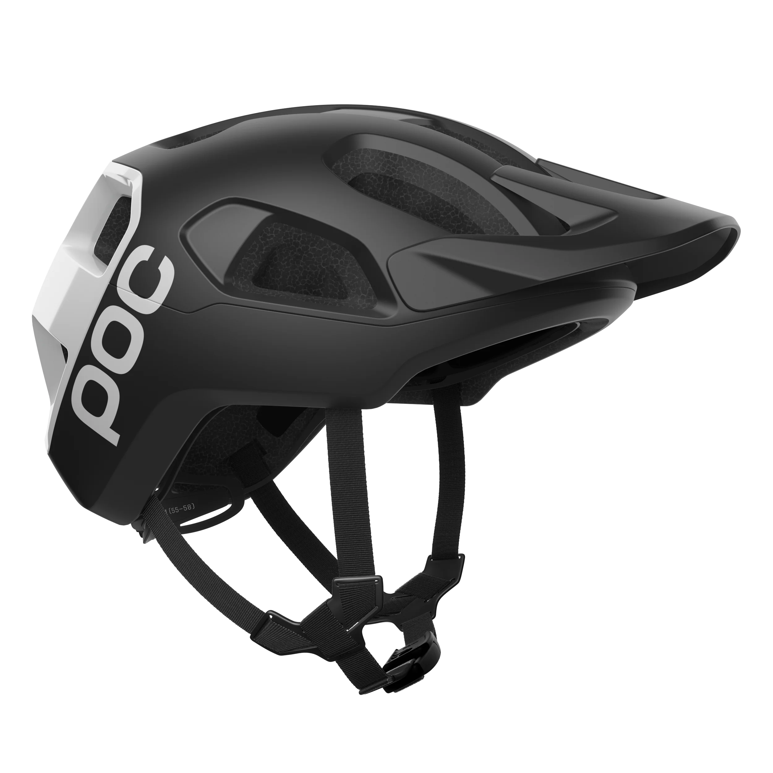 Casque VTT POC CULARIS Noir/Blanc Matt Logo - Image 3