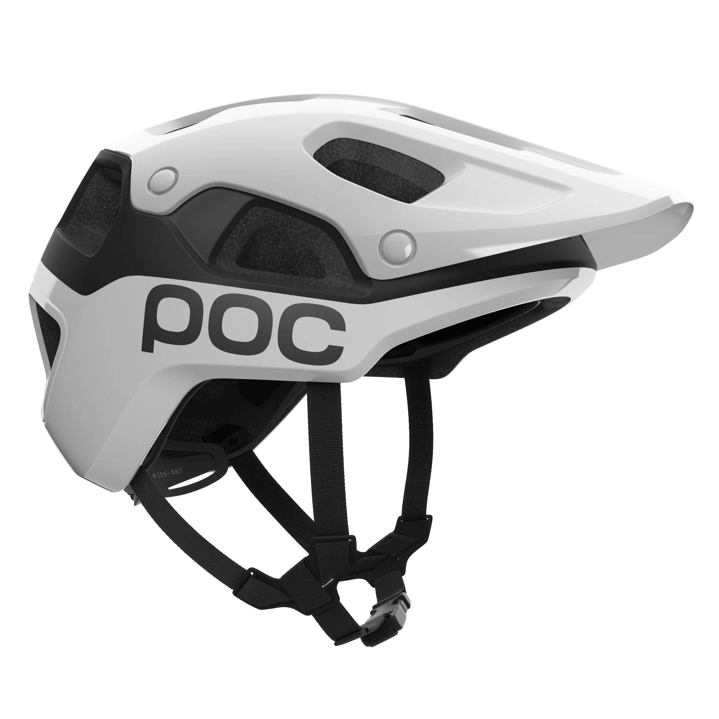 Casque VTT POC CULARIS PURE Blanc/Noir Matt - Image 3