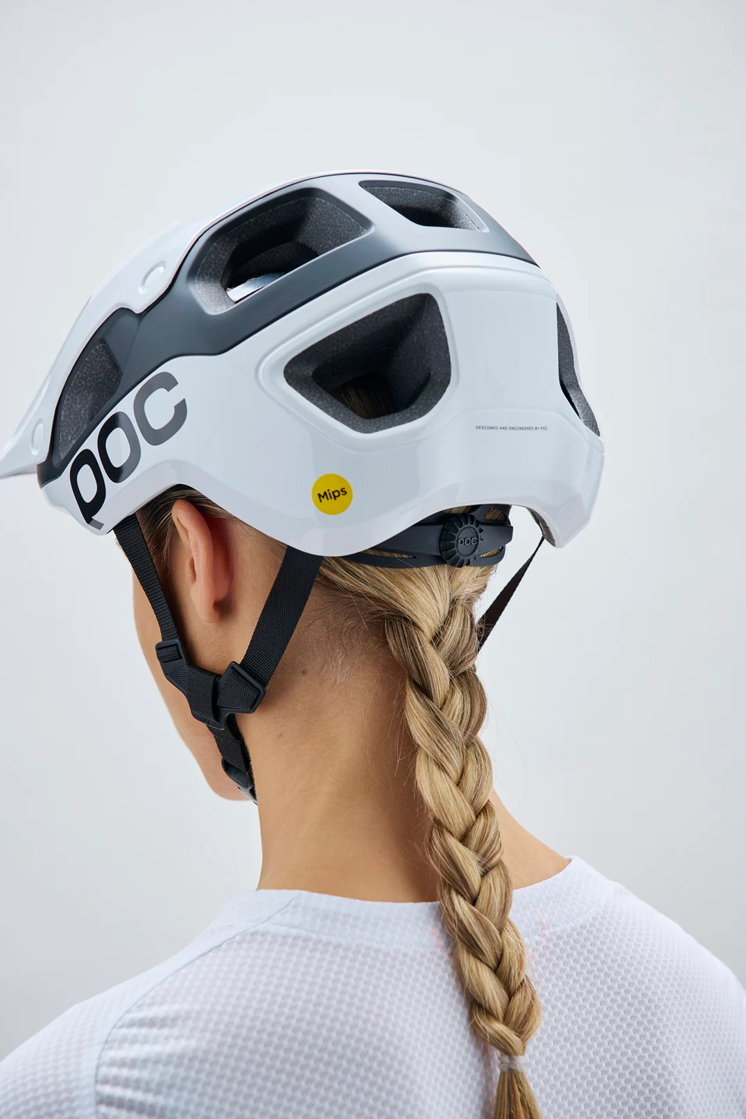 Casque VTT POC CULARIS PURE Blanc/Noir Matt - Image 6