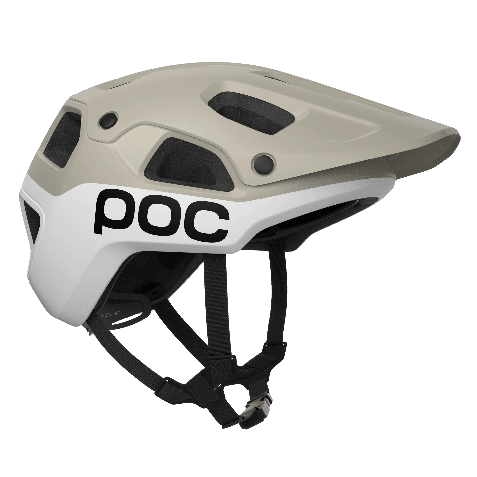 Casque VTT POC CULARIS PURE Gris/Blanc - Image 2