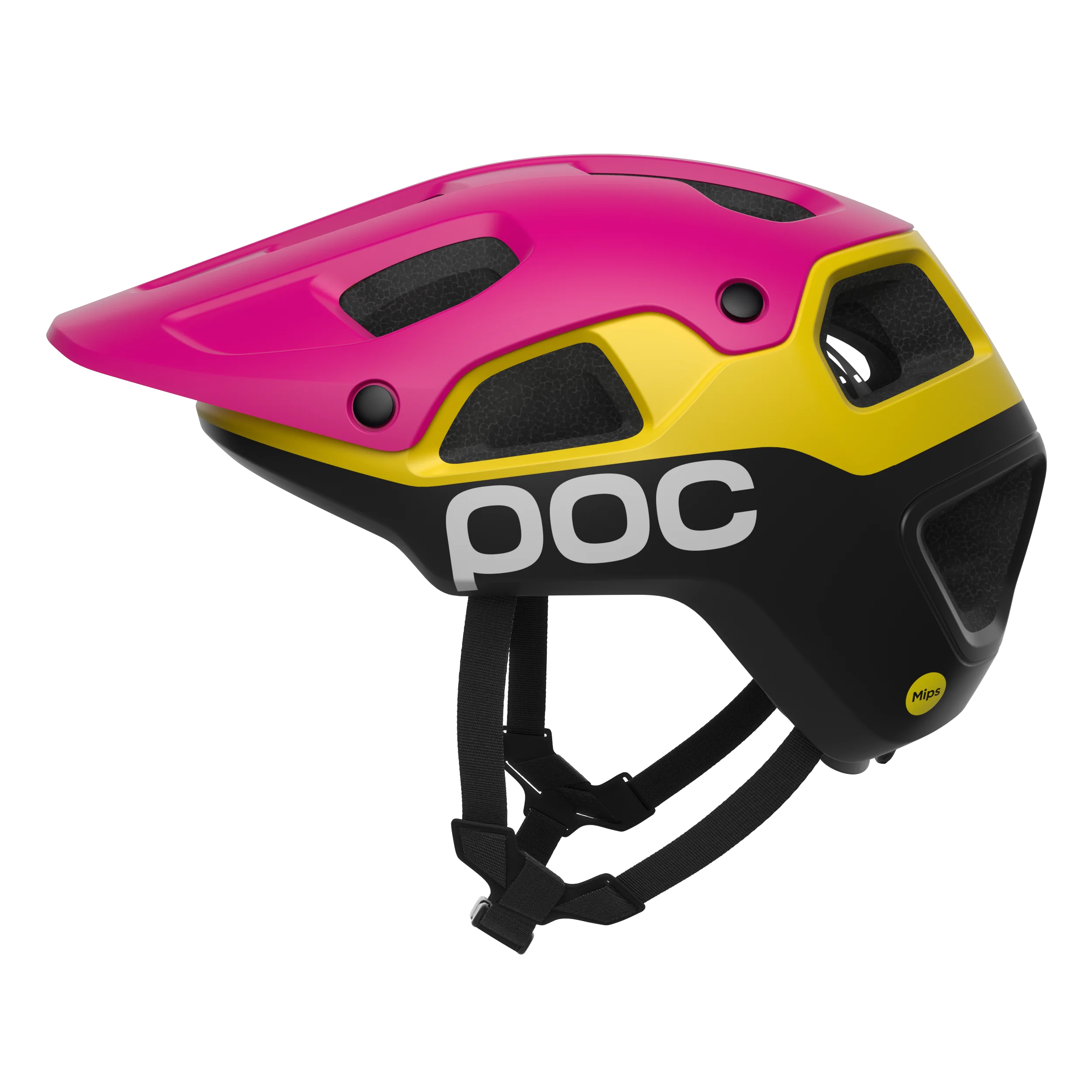 Casque VTT POC CULARIS PURE Rose/Jaune/Noir