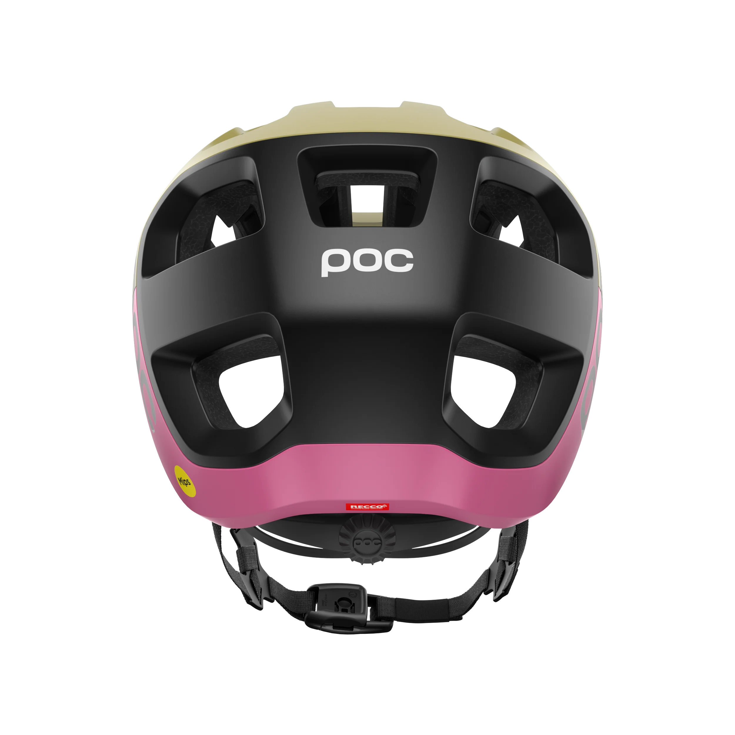 Casque VTT POC CULARIS Vert/Rose Matt - Image 4