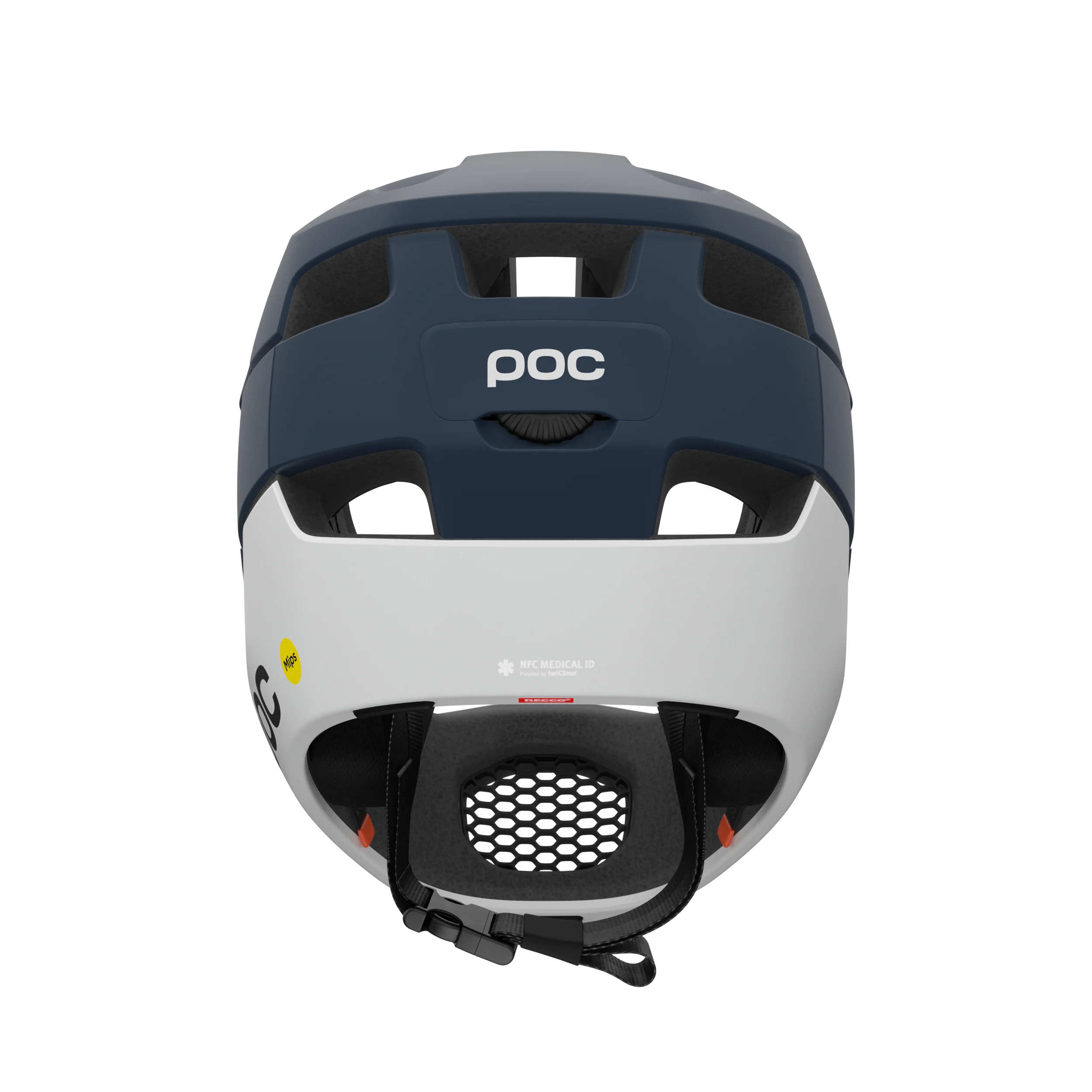 Casque VTT POC OTOCON RACE MIPS Marine/Blanc - Image 4