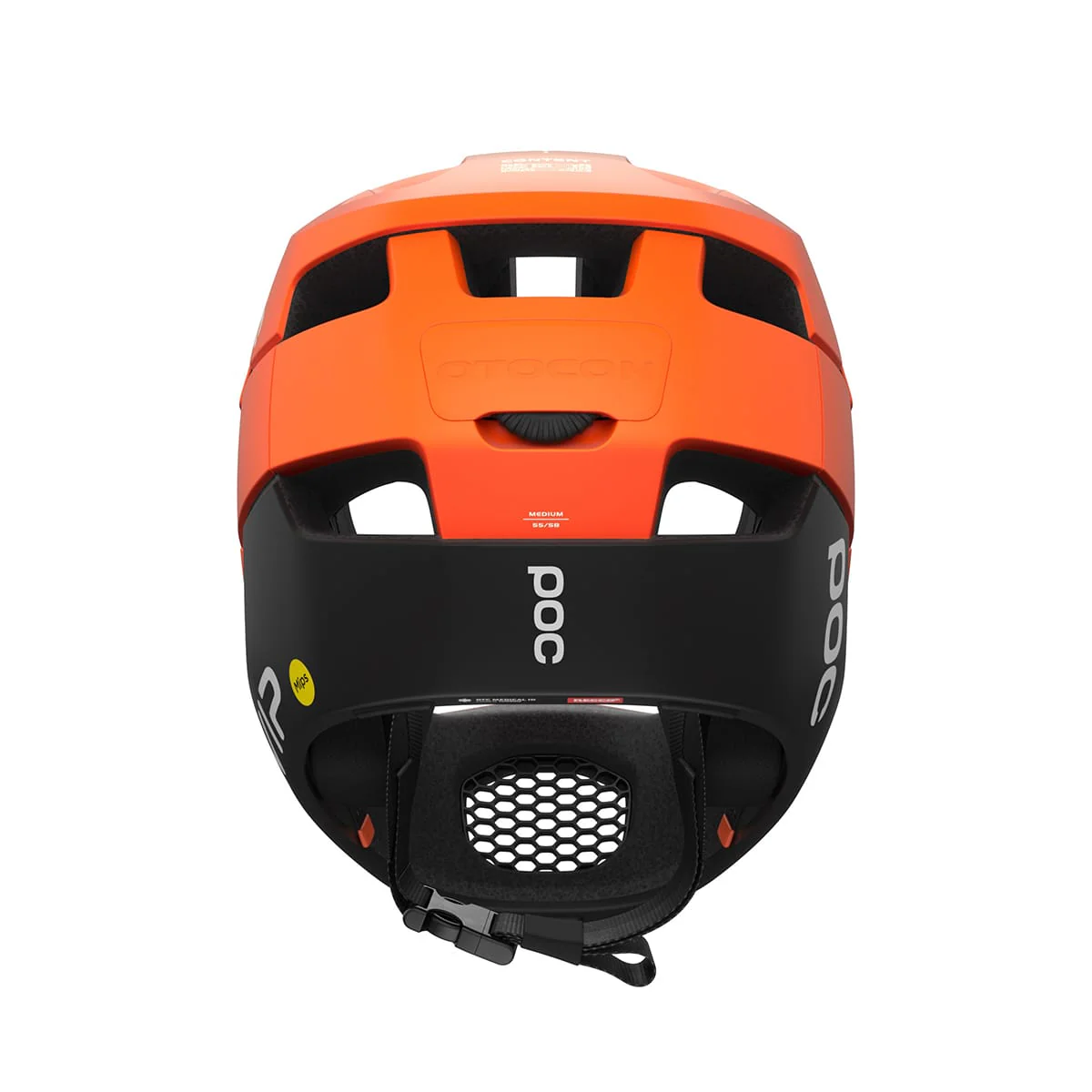 Casque VTT POC OTOCON RACE MIPS Orange/Noir Matt - Image 4