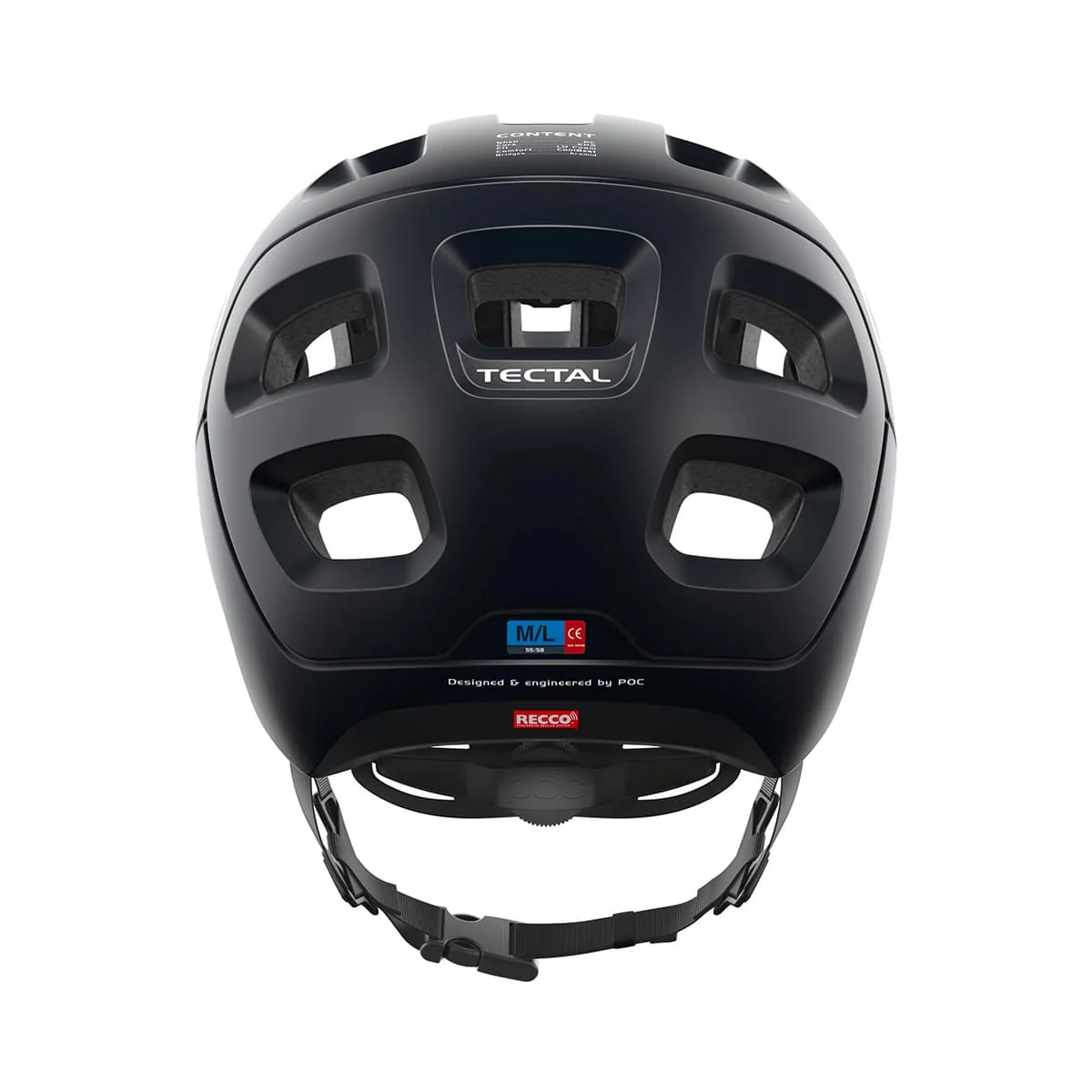 Casque VTT POC TECTAL Noir - Image 4