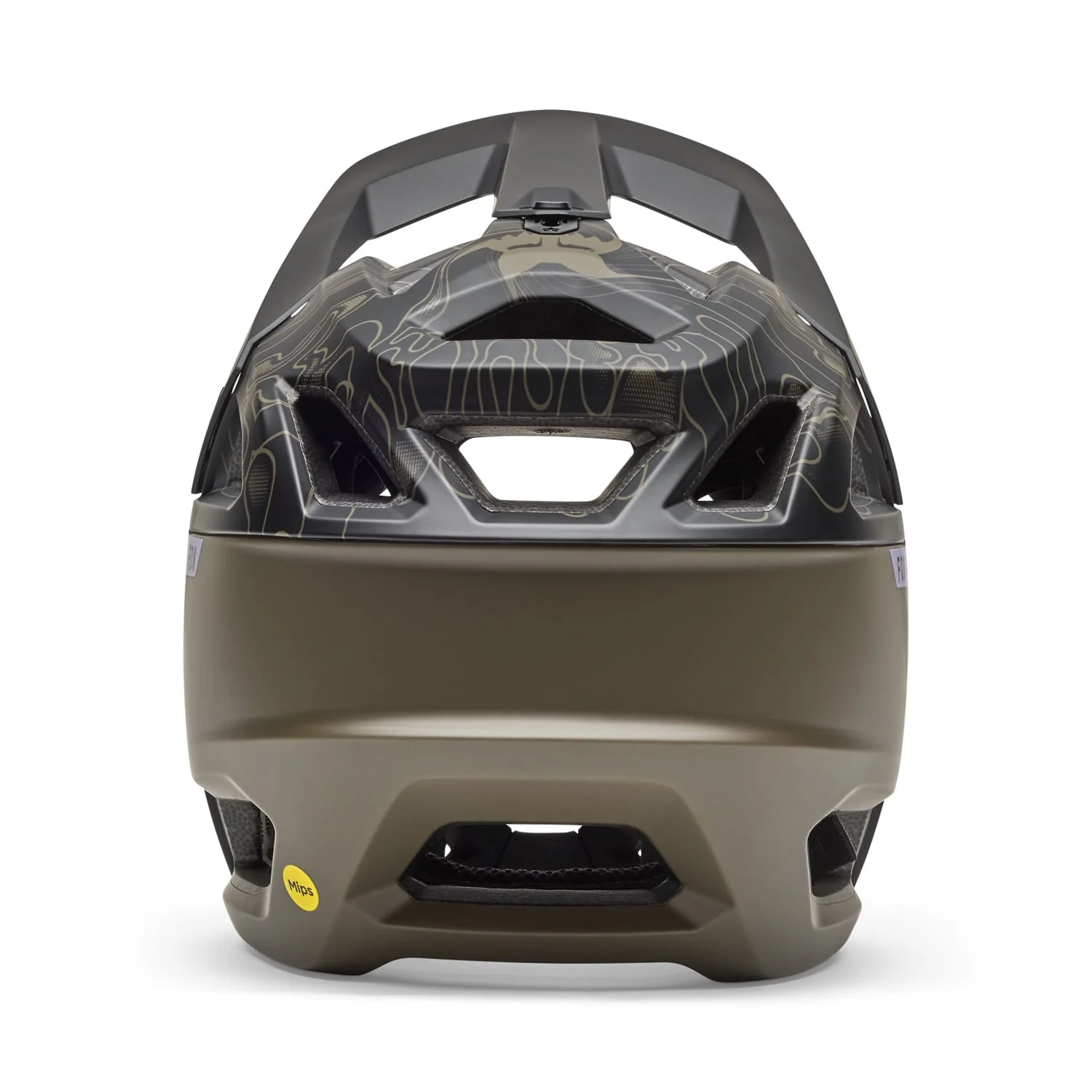 Casque VTT FOX PROFRAME FREQUENCY MIPS Kaki/Noir - Image 5