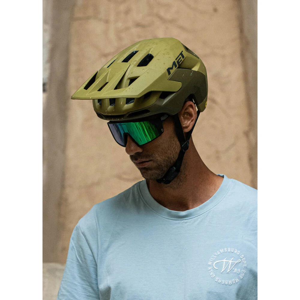 Casque VTT MET REVO MIPS Bleu/Vert - Image 7