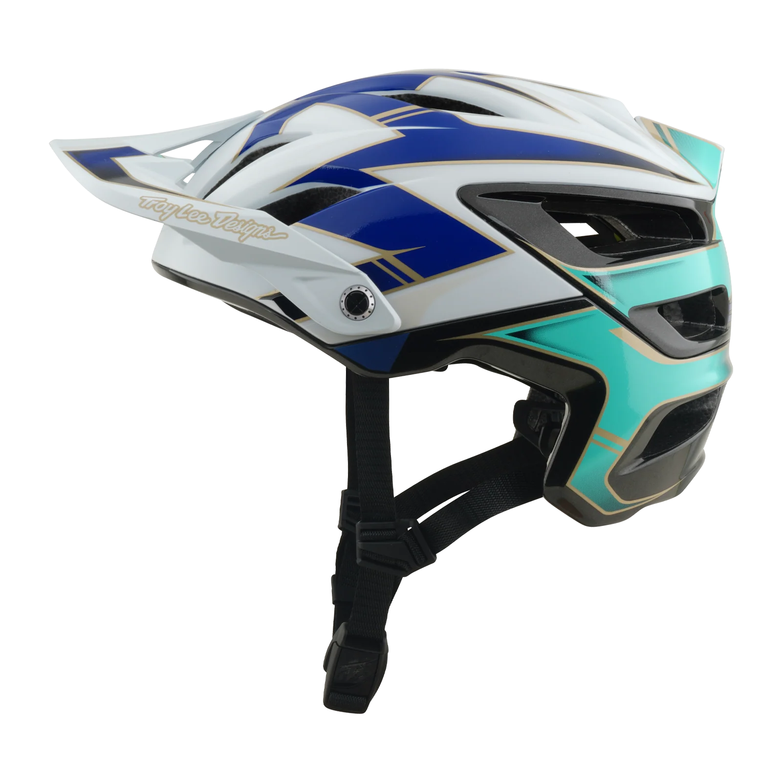 Casque VTT TROY LEE DESIGNS A3 MIPS ELECTRA Blanc