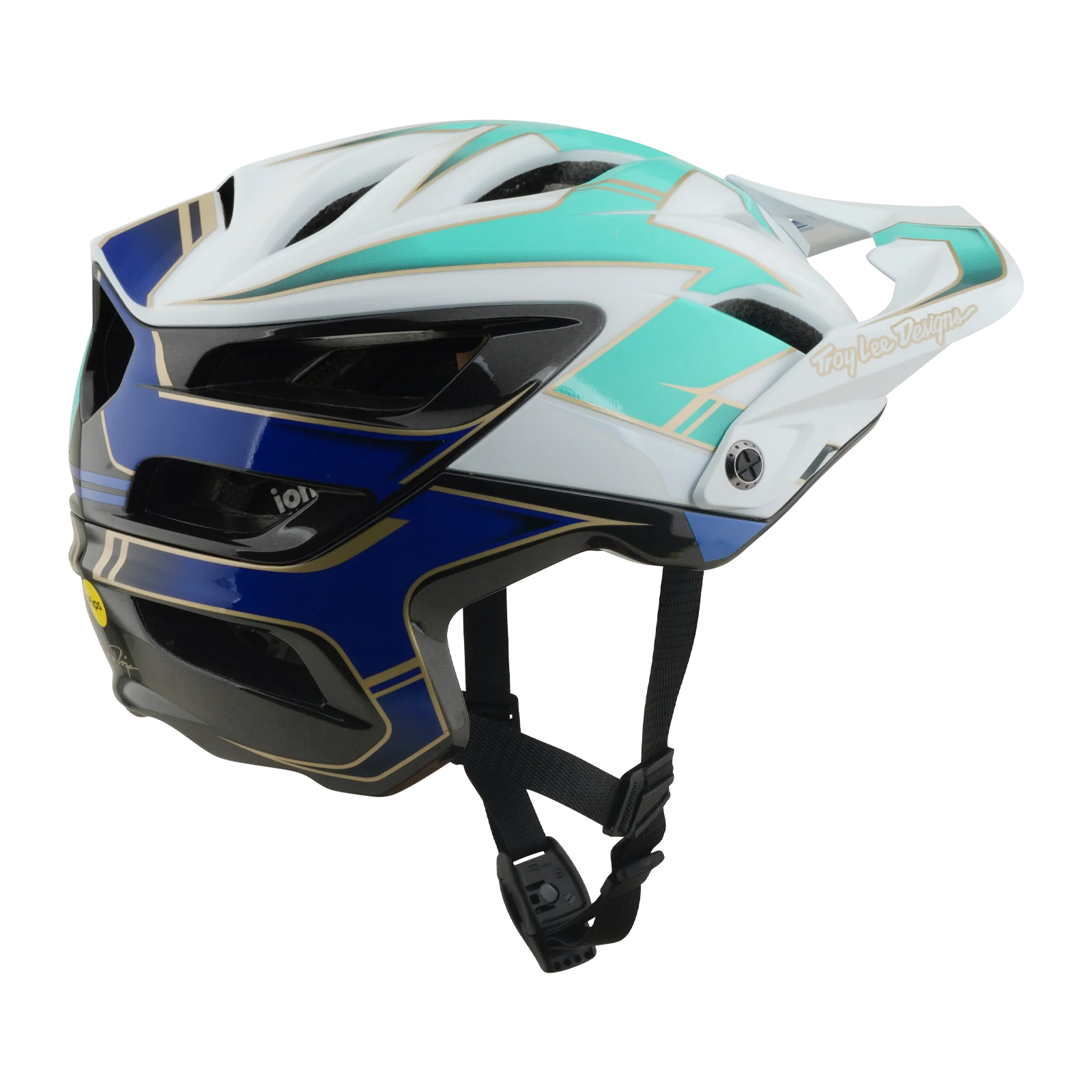 Casque VTT TROY LEE DESIGNS A3 MIPS ELECTRA Blanc - Image 8