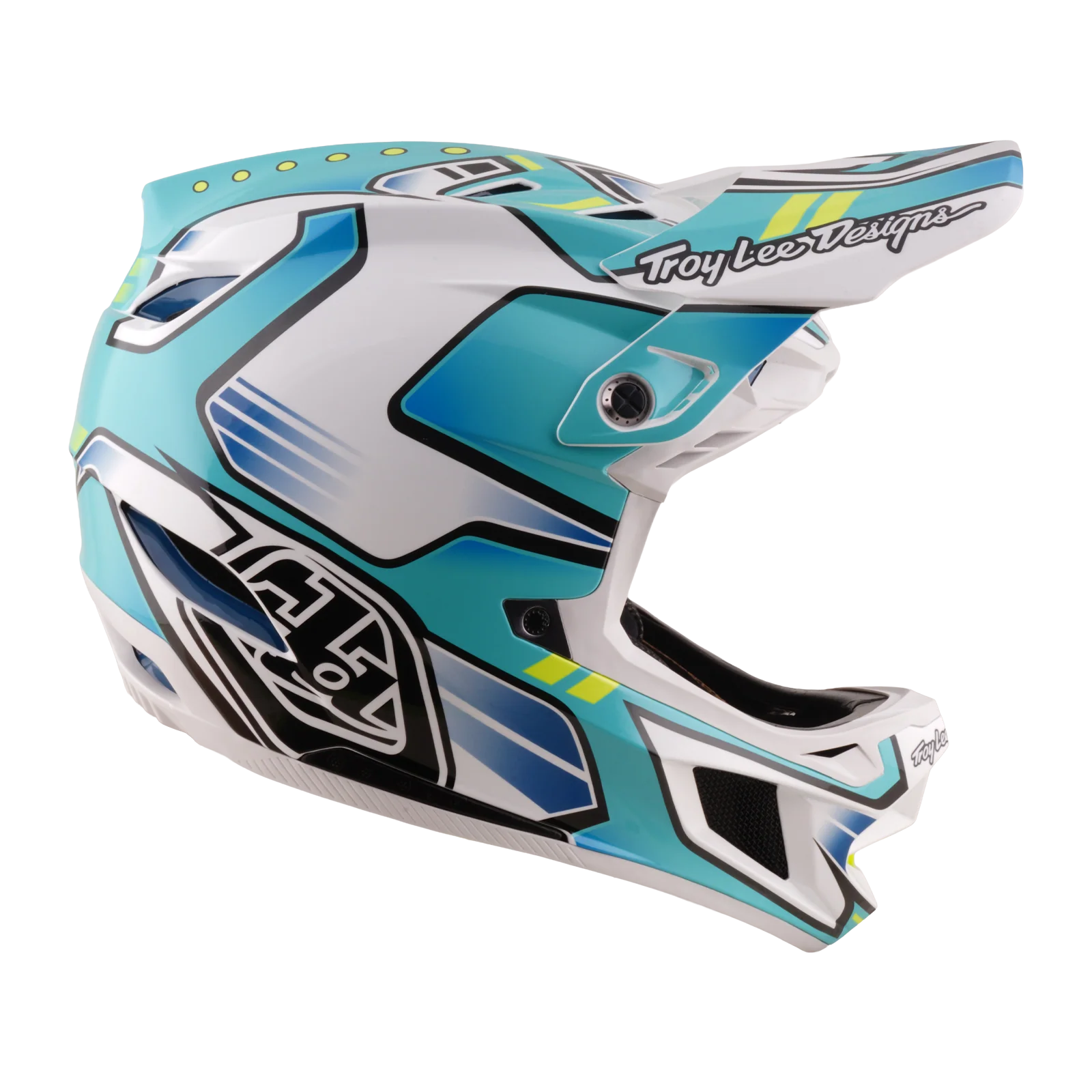 Casque VTT TROY LEE DESIGNS D4 COMPOSITE MIPS CREST REAL Vert - Image 6