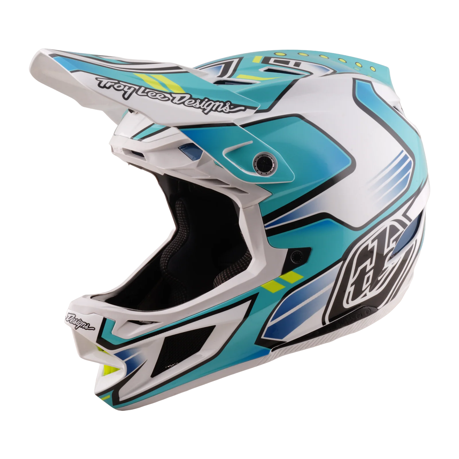 Casque VTT TROY LEE DESIGNS D4 COMPOSITE MIPS CREST REAL Vert - Image 7