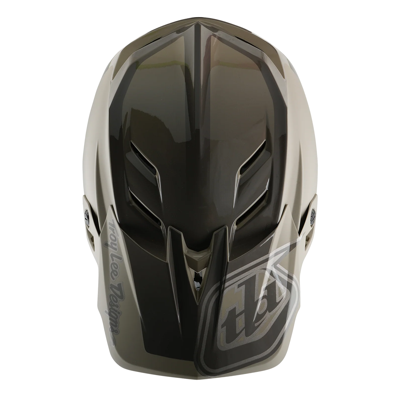 Casque VTT TROY LEE DESIGNS D4 POLYACRYLITE MIPS SHADOW Kaki - Image 4